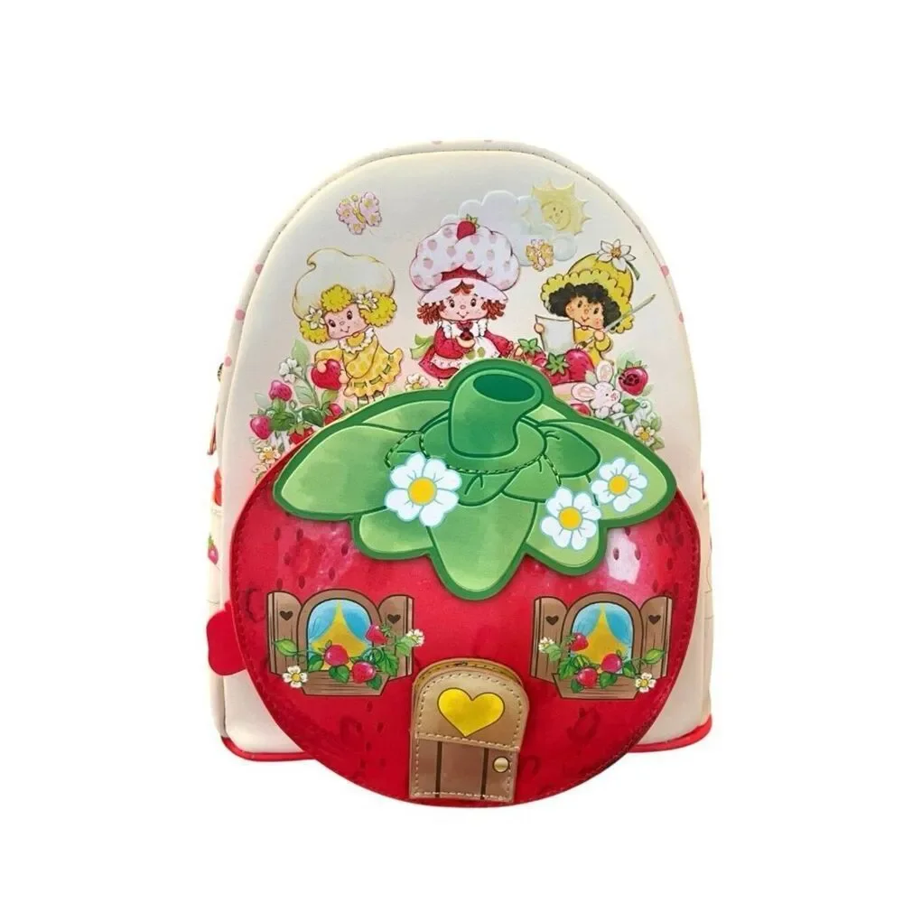 Loungefly Strawberry Shortcake and Friends House Mini Backpack Scented NWT